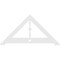 Ekena Millwork Pitch Artisan Architectural Grade PVC Gable Pediment, 72"W x 36"H x 1"P (12/12) GPP072X036X100ART - alternate 5